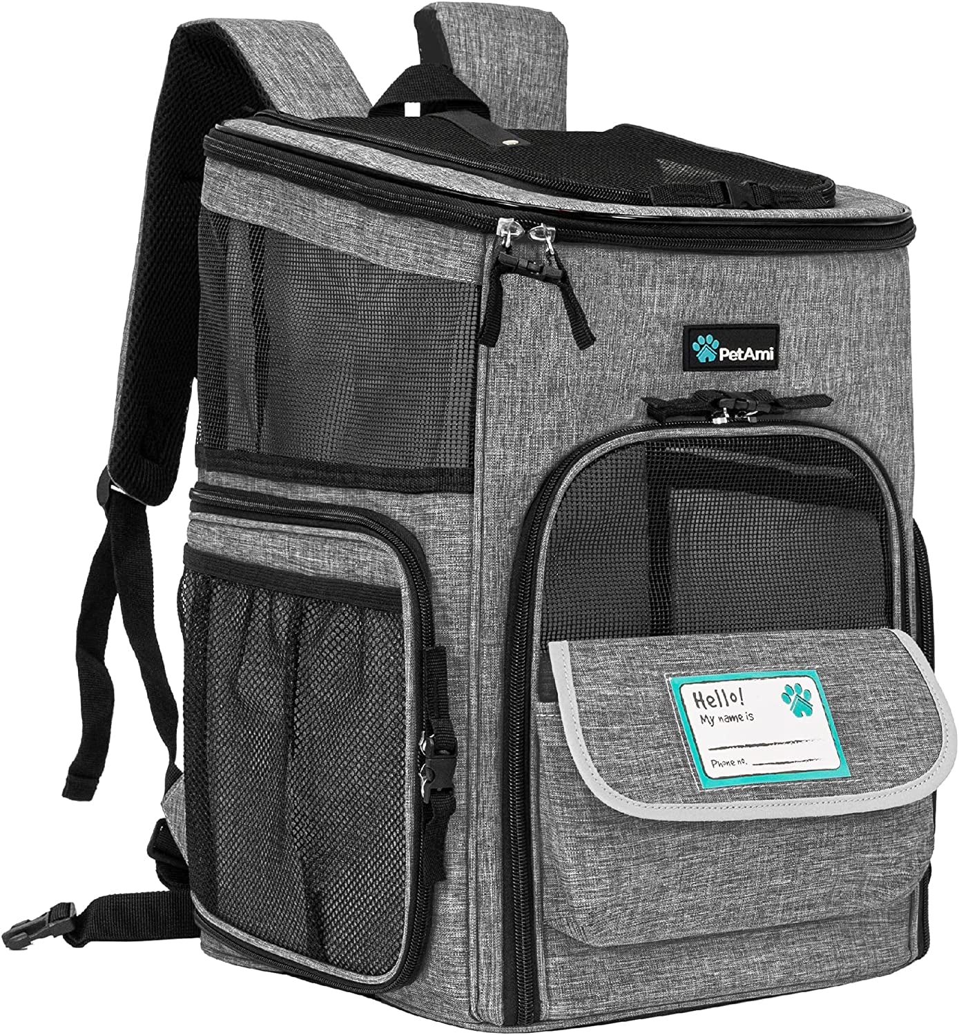 Airline-Approved Pet Backpack Carrier – for Cats & Small Dogs (Up to 18 lbs)