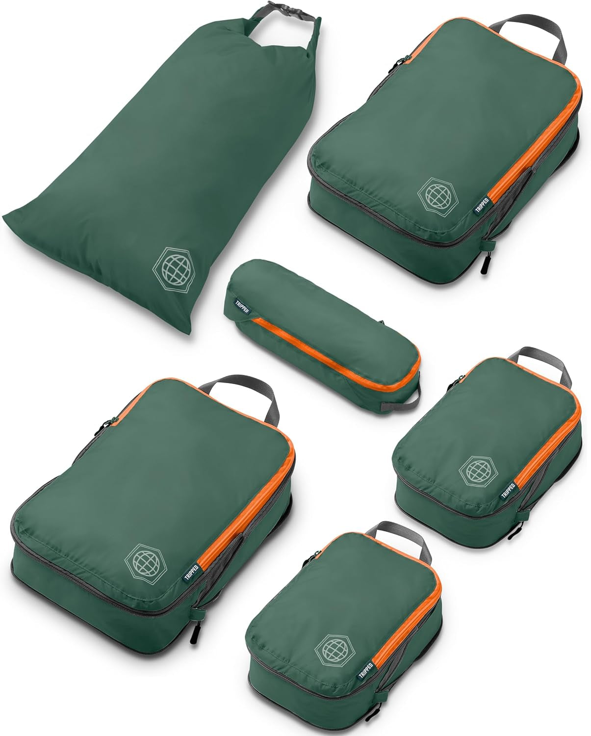 Compression Packing Cubes – Lightweight Travel Organizer Set for Luggage & Carry-Ons