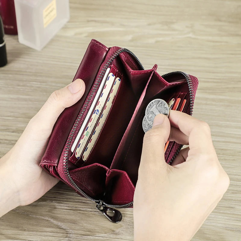 Genuine Leather Wallet for Women