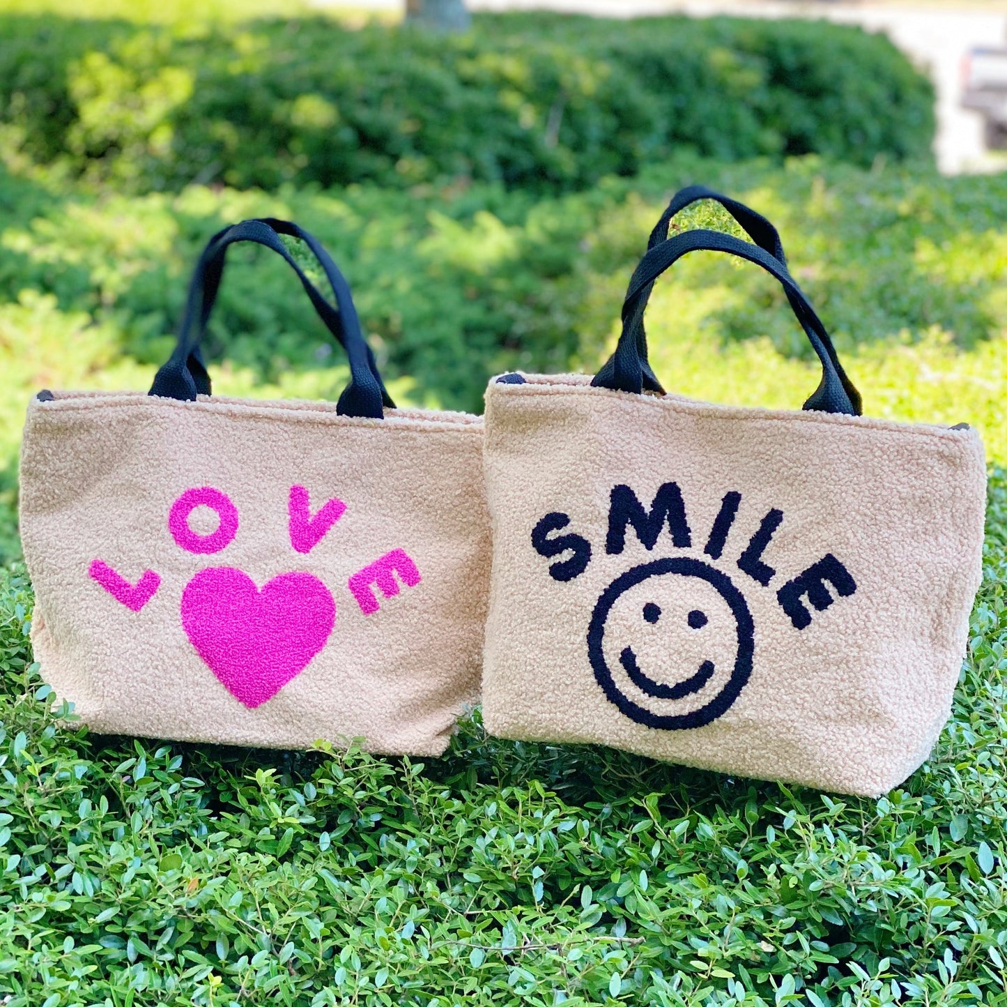 Love & Smile Cross Body Tote