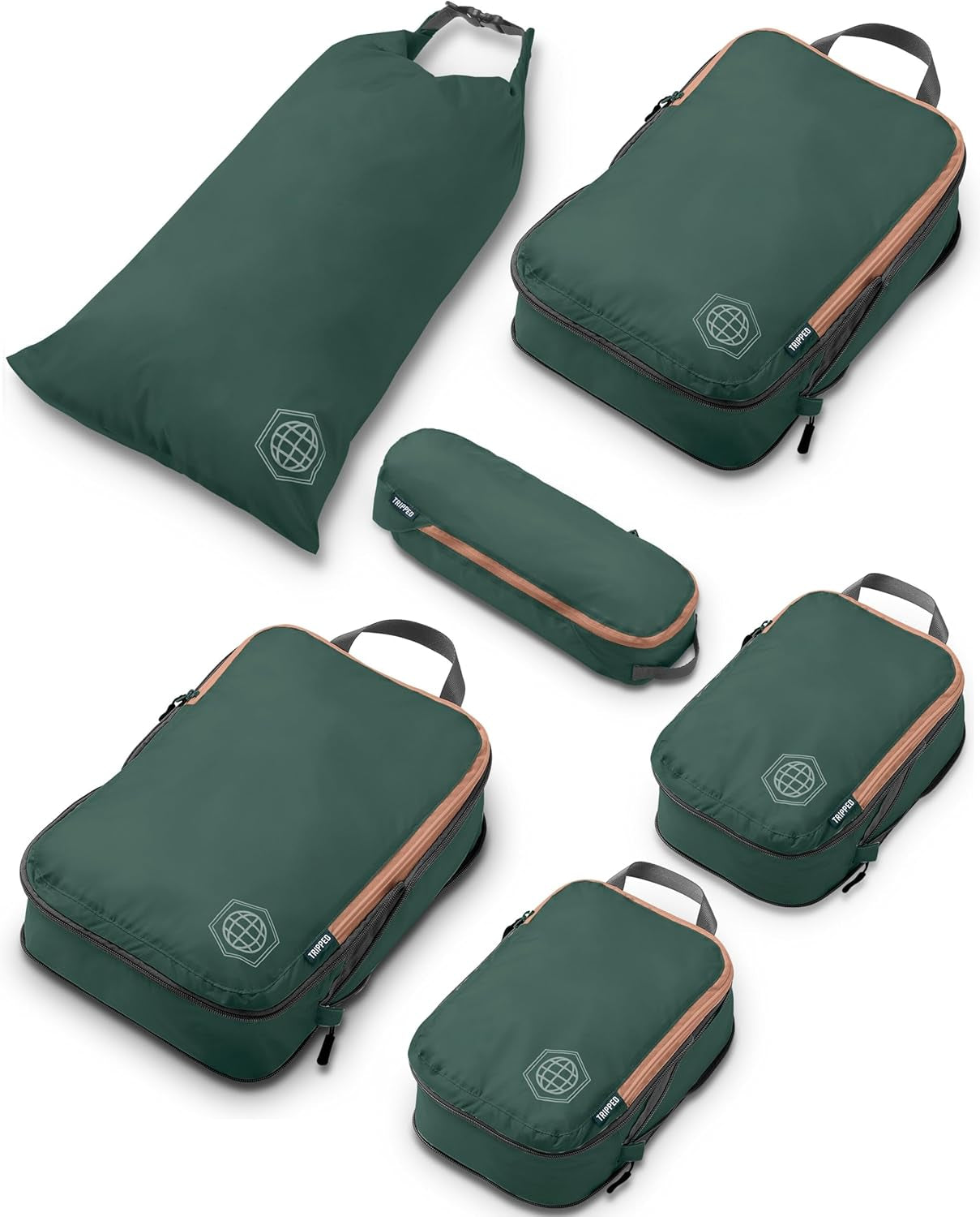 Compression Packing Cubes – Lightweight Travel Organizer Set for Luggage & Carry-Ons