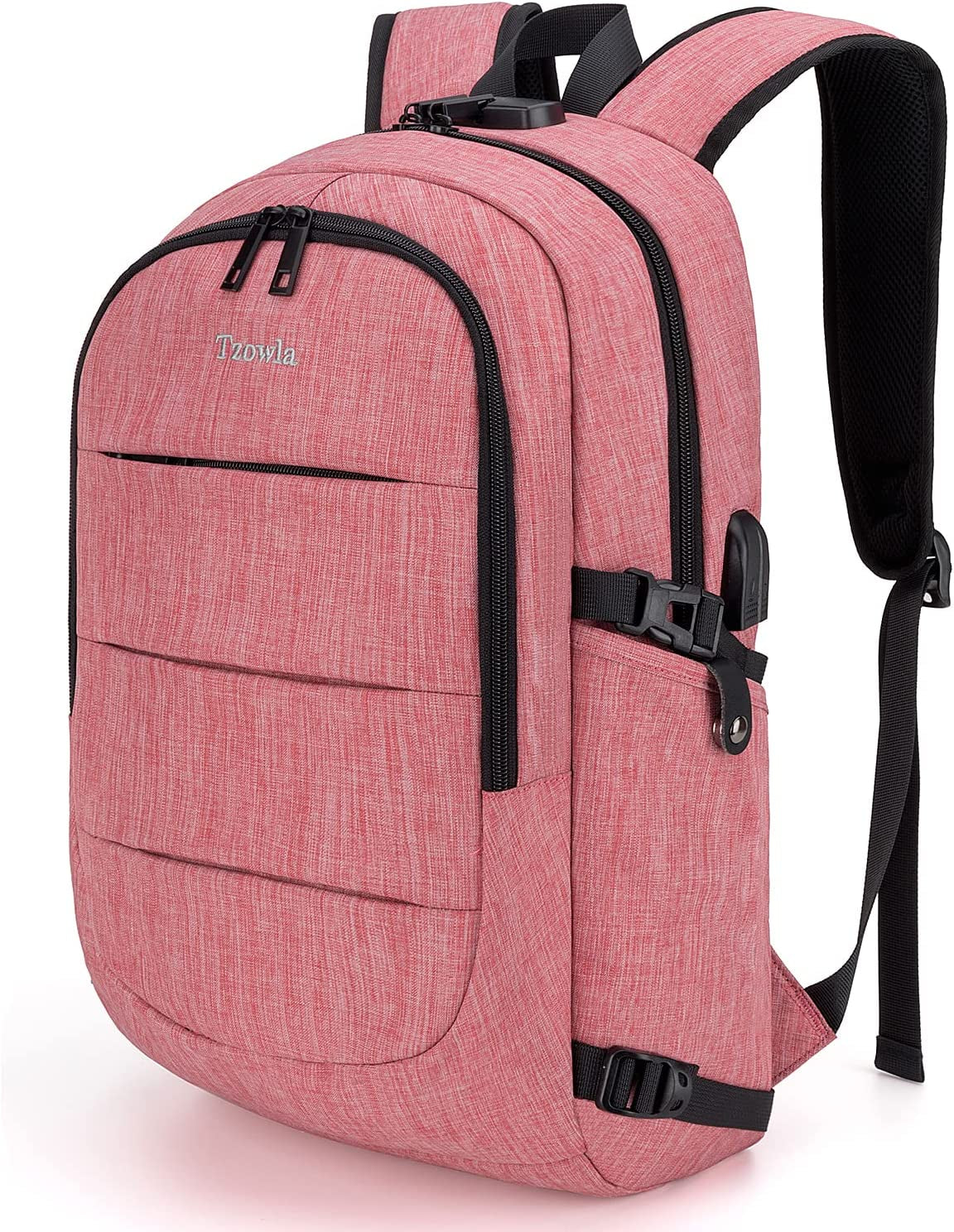 Travel Laptop Backpack – Water-Resistant, Anti-Theft Bag with USB Charging Port & Lock (Fits 15.6" Laptops)