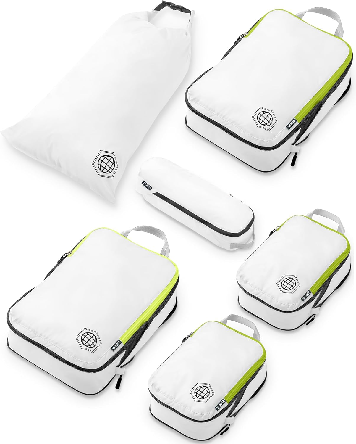 Compression Packing Cubes – Lightweight Travel Organizer Set for Luggage & Carry-Ons