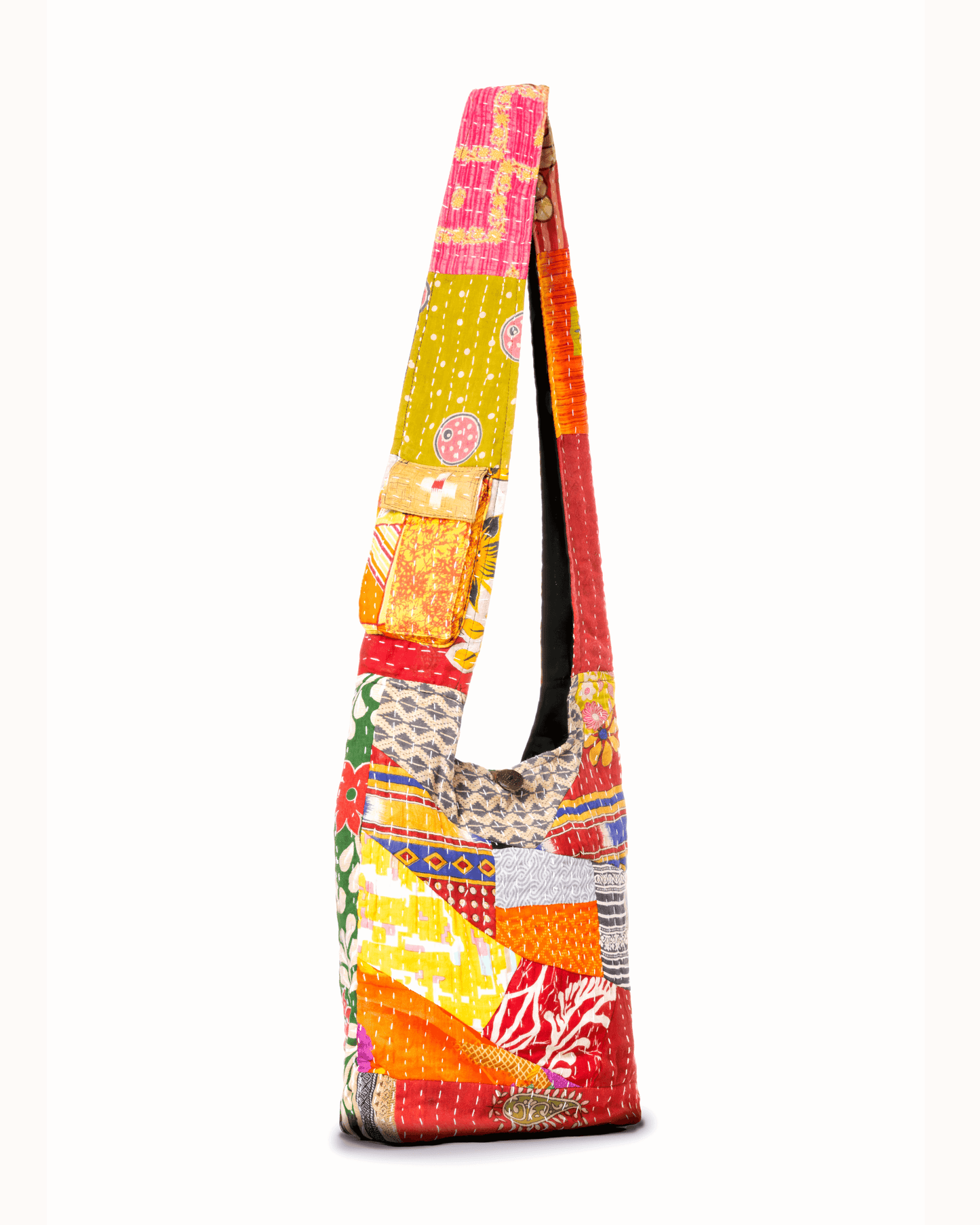 Patchwork Hobo Bag