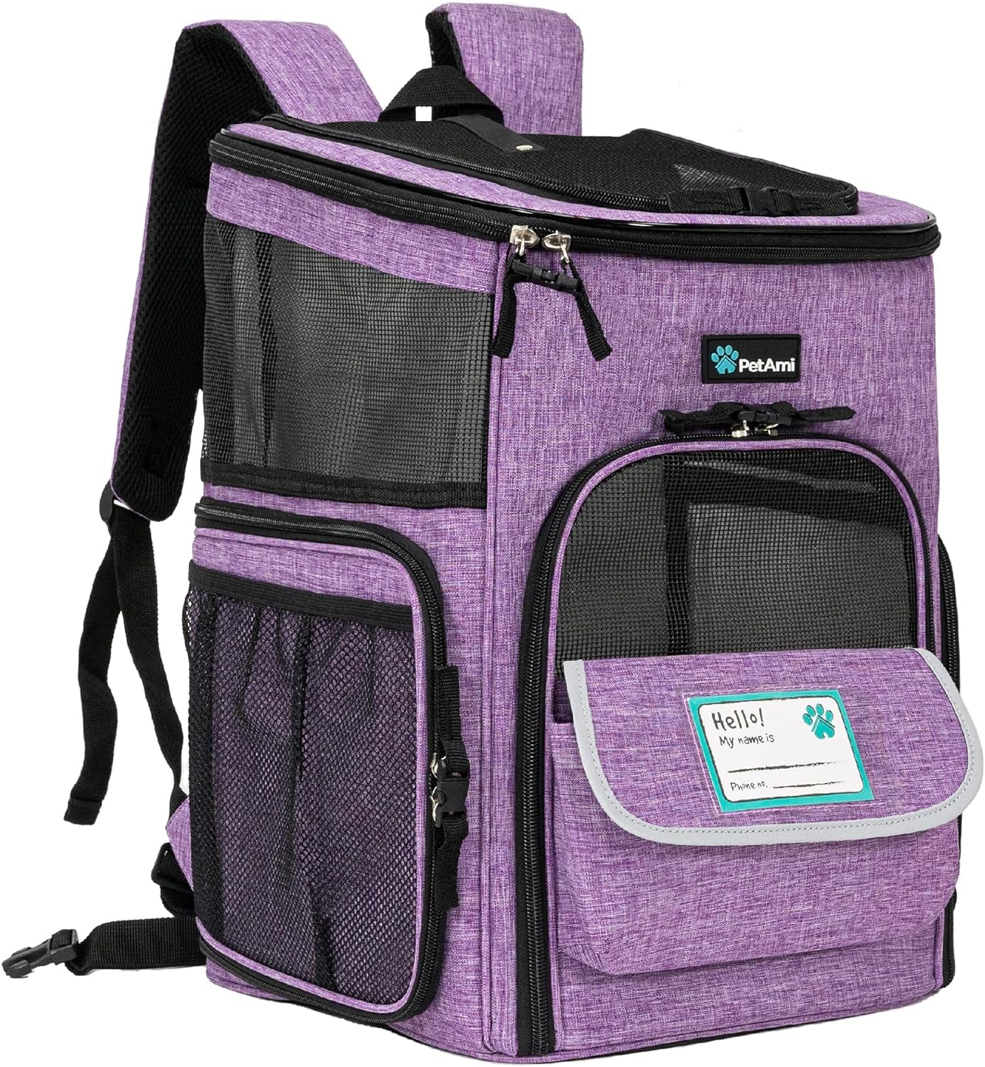 Airline-Approved Pet Backpack Carrier – for Cats & Small Dogs (Up to 18 lbs)
