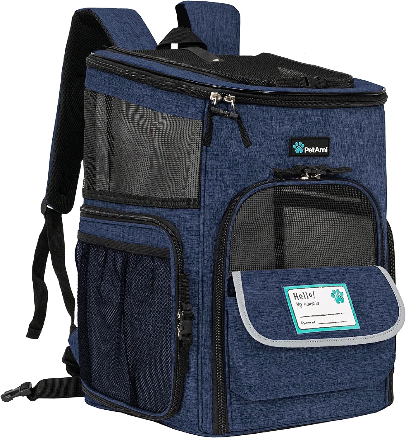 Airline-Approved Pet Backpack Carrier – for Cats & Small Dogs (Up to 18 lbs)