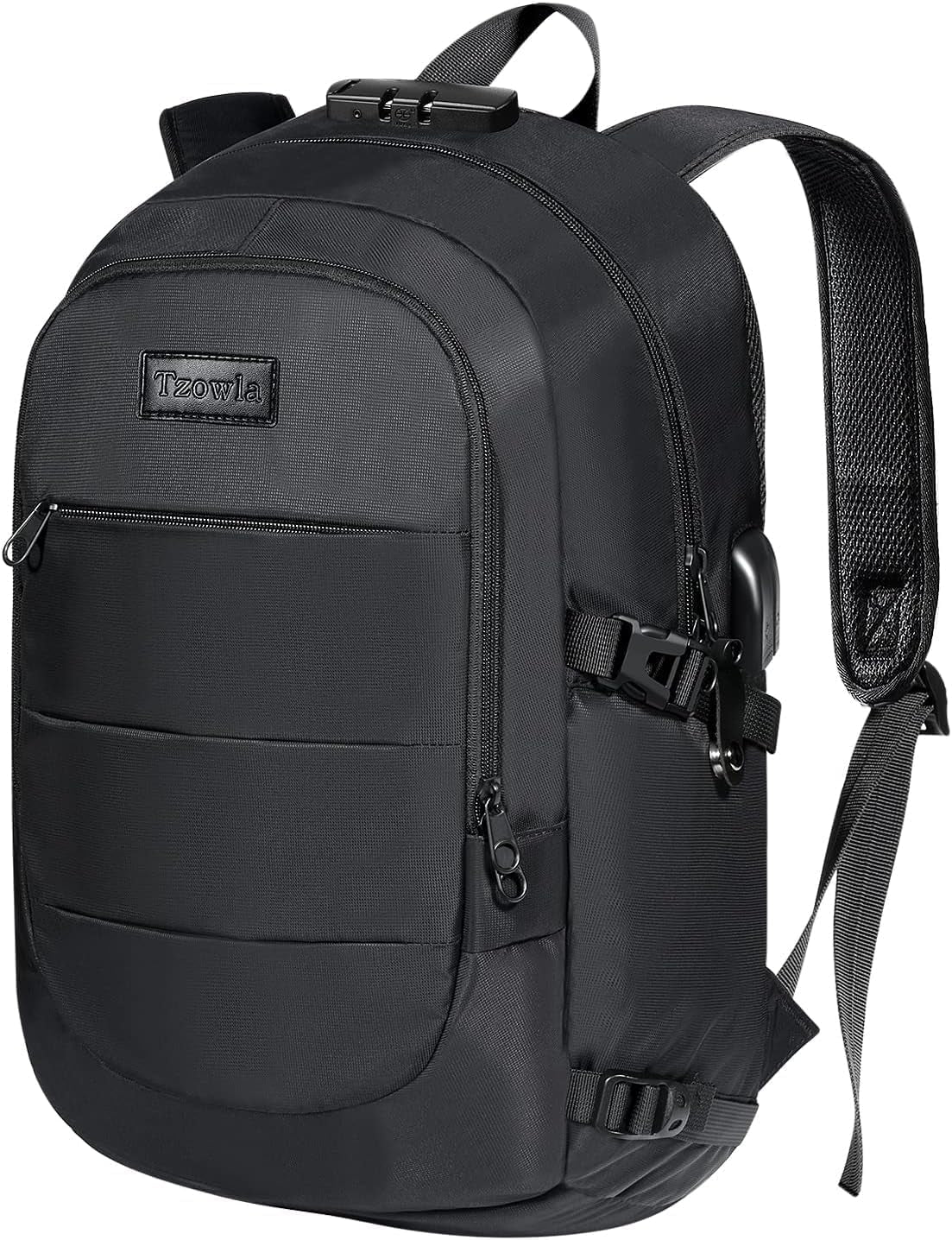 Travel Laptop Backpack – Water-Resistant, Anti-Theft Bag with USB Charging Port & Lock (Fits 15.6" Laptops)