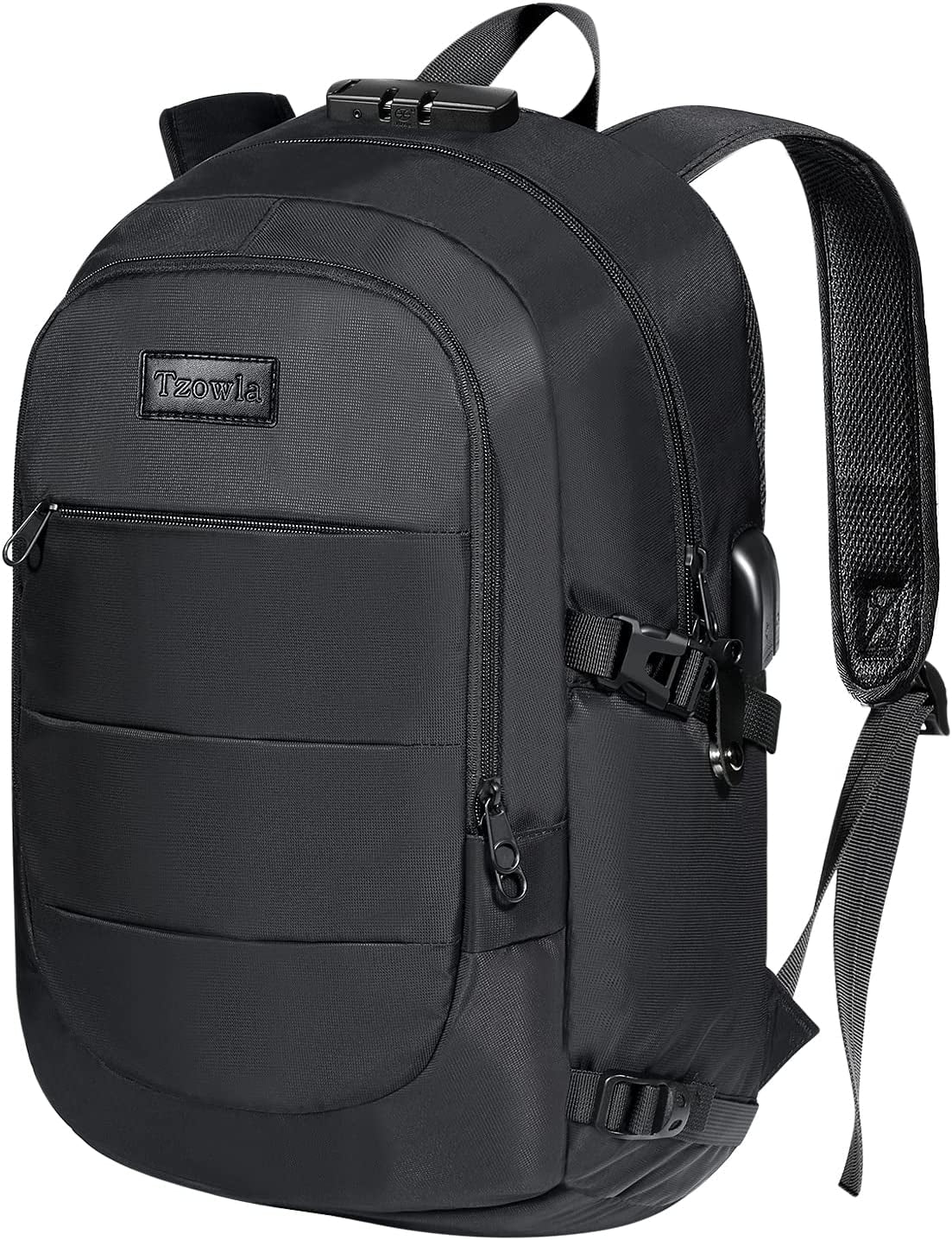 Travel Laptop Backpack – Water-Resistant, Anti-Theft Bag with USB Charging Port & Lock (Fits 15.6" Laptops)