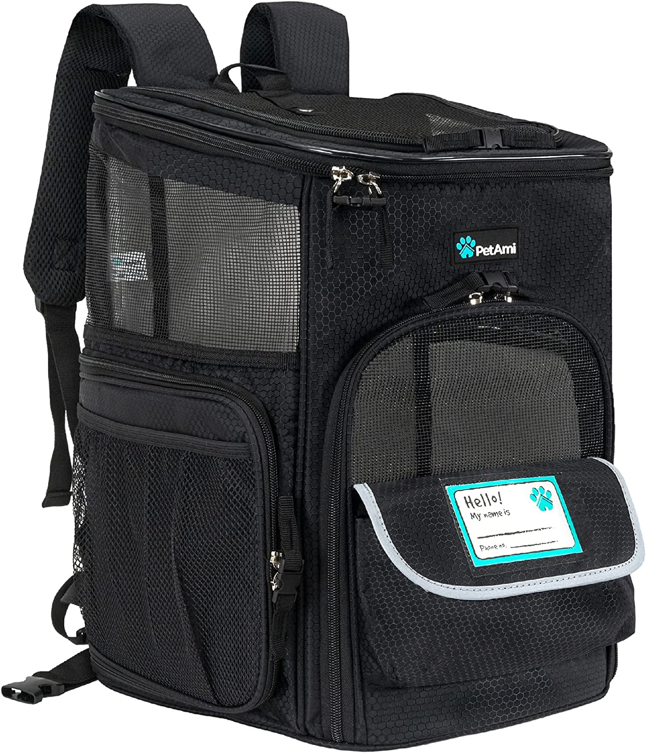 Airline-Approved Pet Backpack Carrier – for Cats & Small Dogs (Up to 18 lbs)