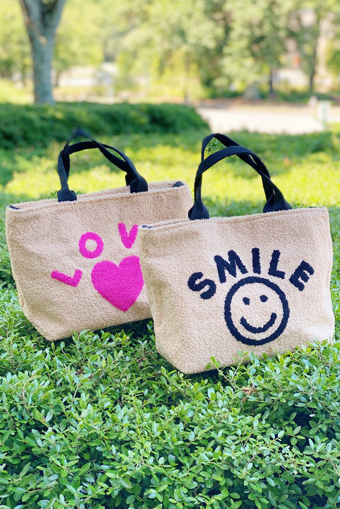 Love & Smile Cross Body Tote