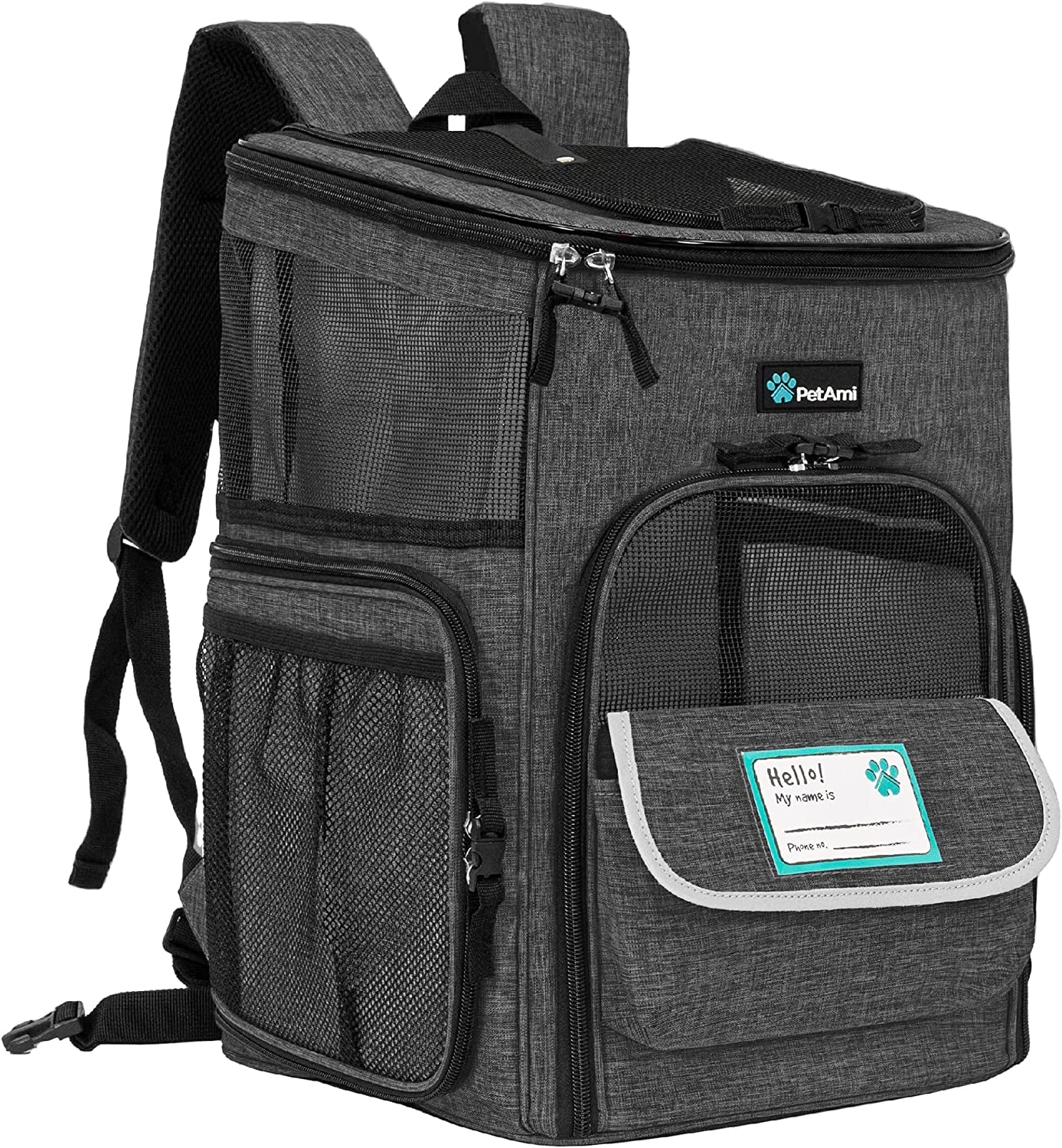 Airline-Approved Pet Backpack Carrier – for Cats & Small Dogs (Up to 18 lbs)