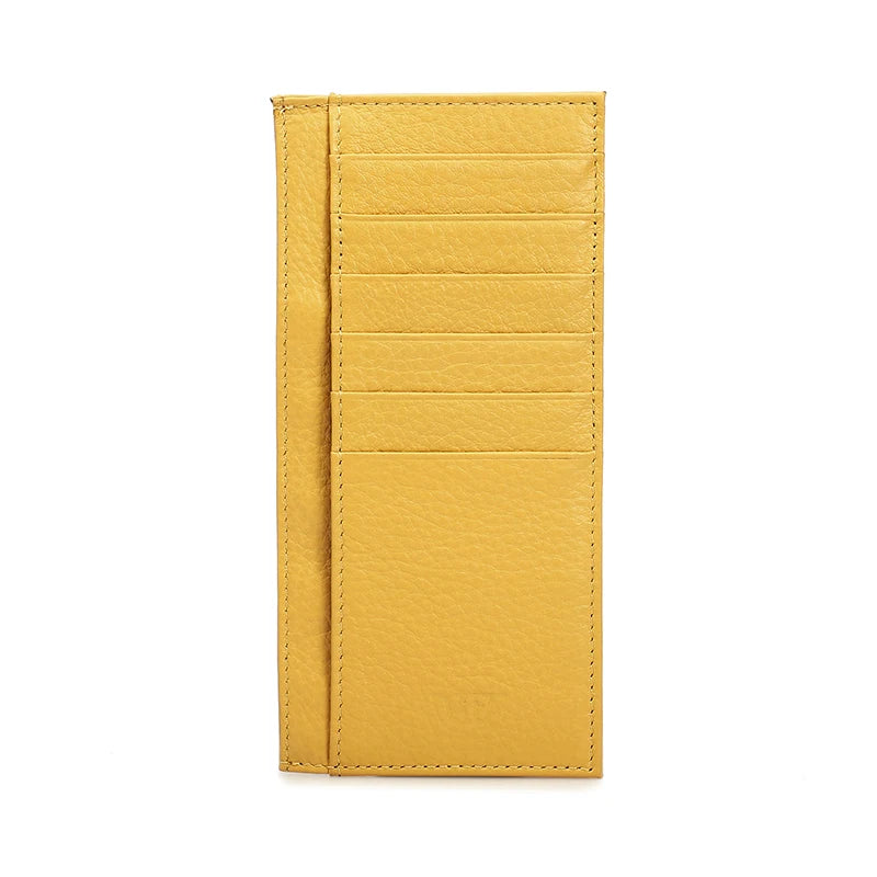 Genuine Leather Women's Card Wallet