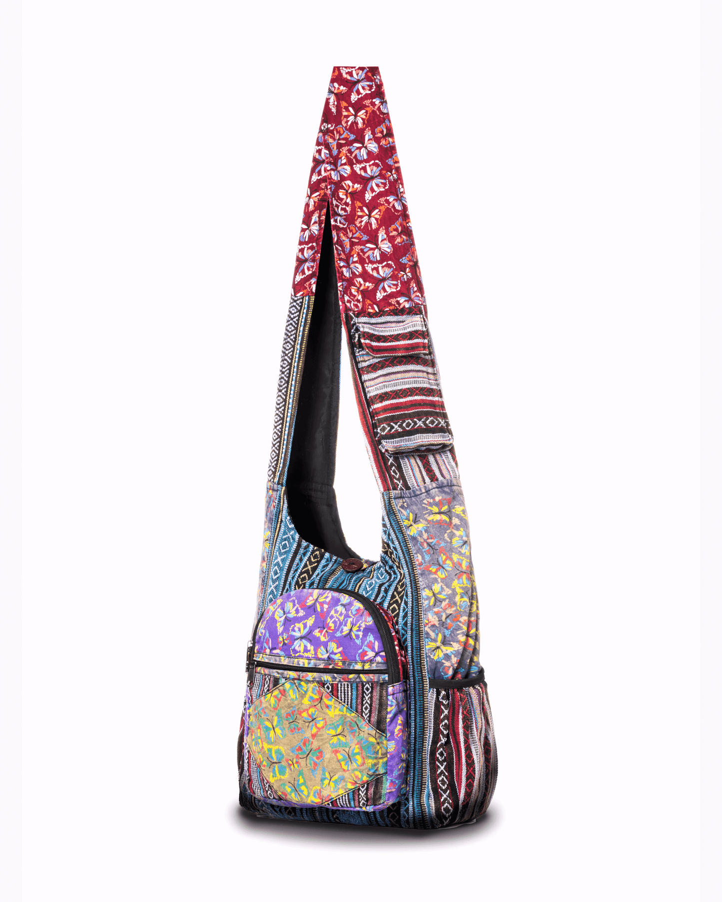 Butterfly Design Hobo Bag