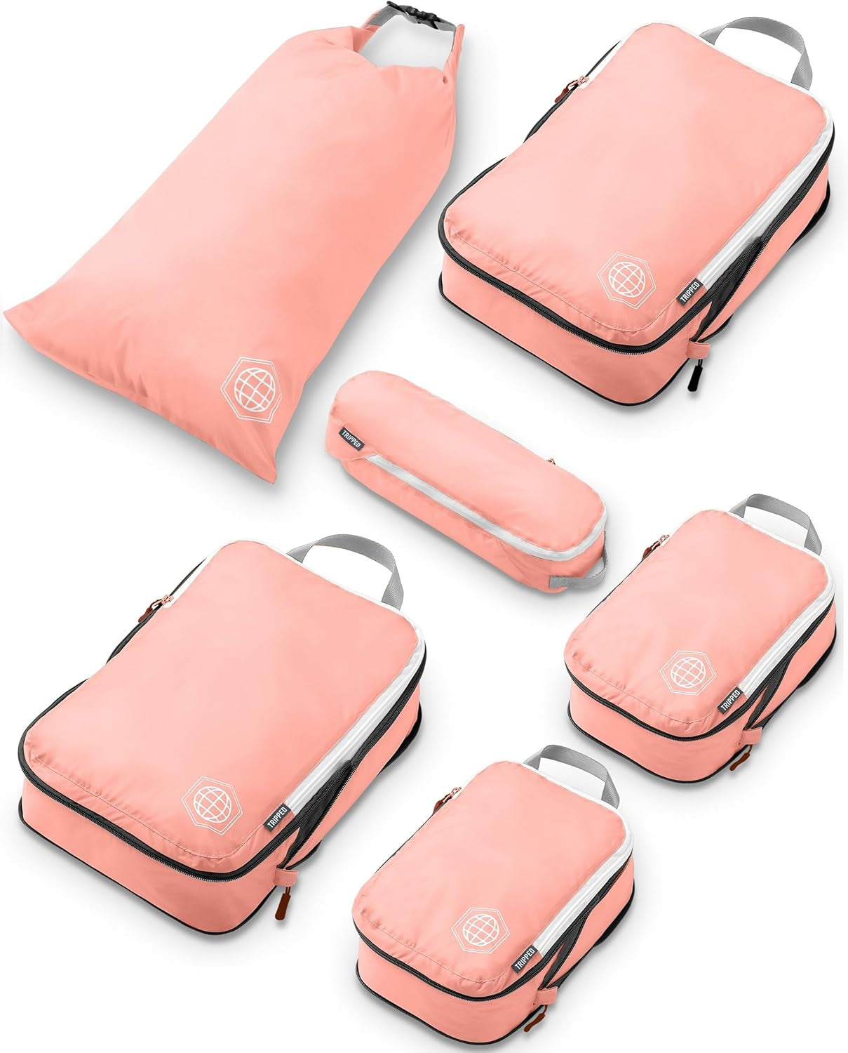 Compression Packing Cubes – Lightweight Travel Organizer Set for Luggage & Carry-Ons