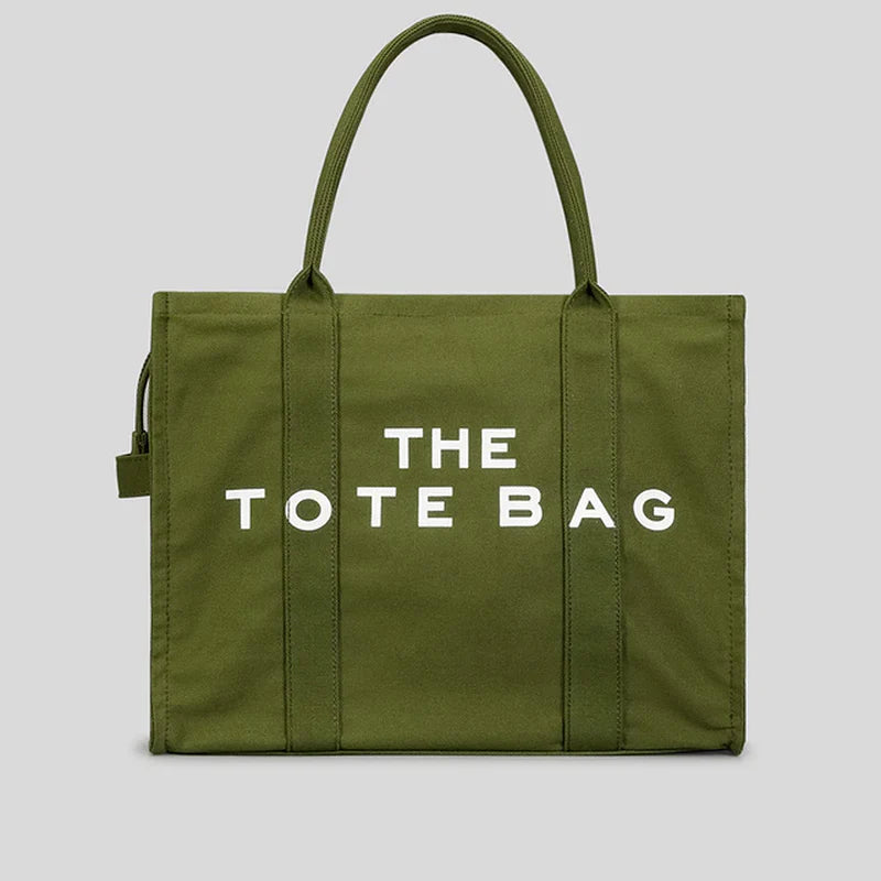 Chic “The Tote Bag” Canvas Shopper — Stylish & Functional