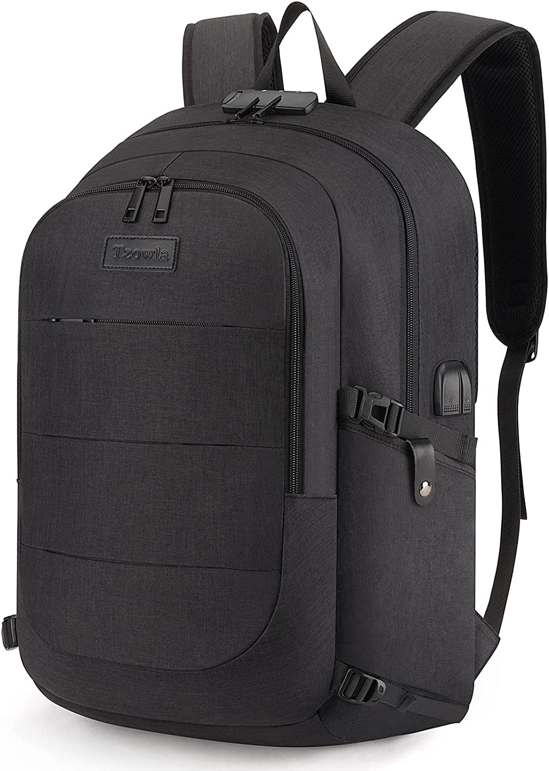 Travel Laptop Backpack – Water-Resistant, Anti-Theft Bag with USB Charging Port & Lock (Fits 15.6" Laptops)