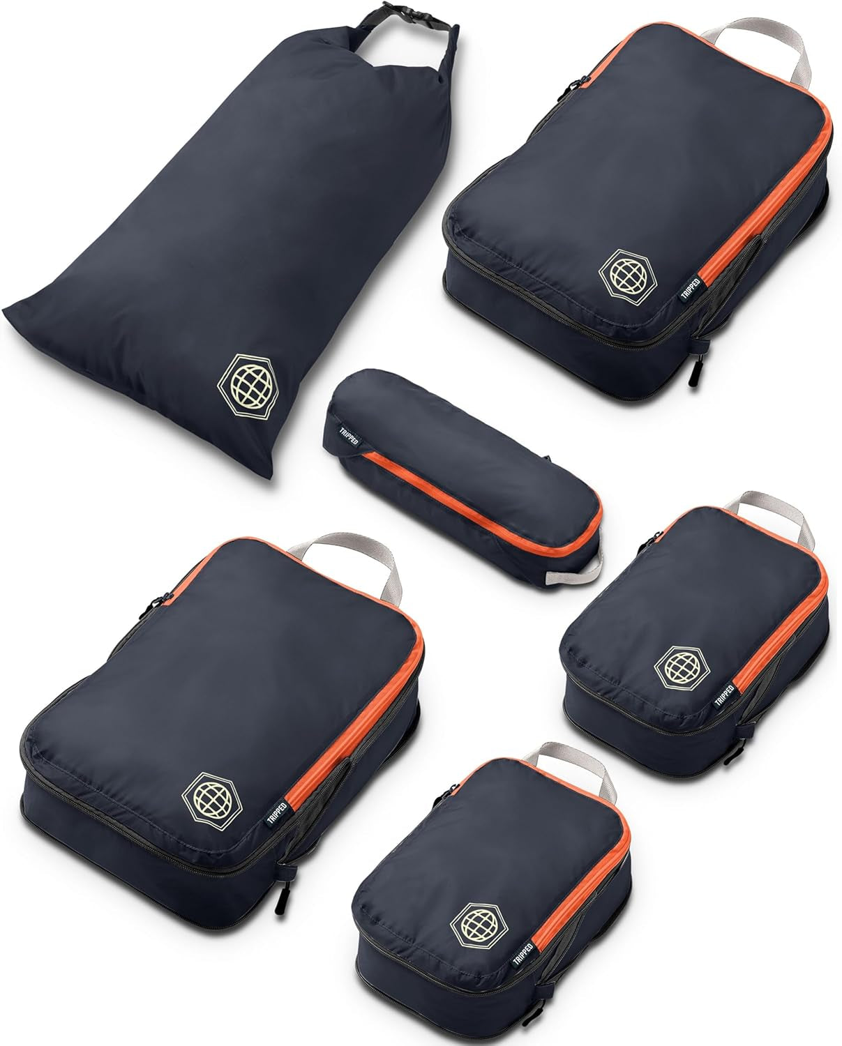 Compression Packing Cubes – Lightweight Travel Organizer Set for Luggage & Carry-Ons