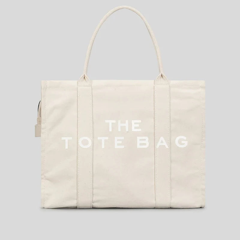 Chic “The Tote Bag” Canvas Shopper — Stylish & Functional