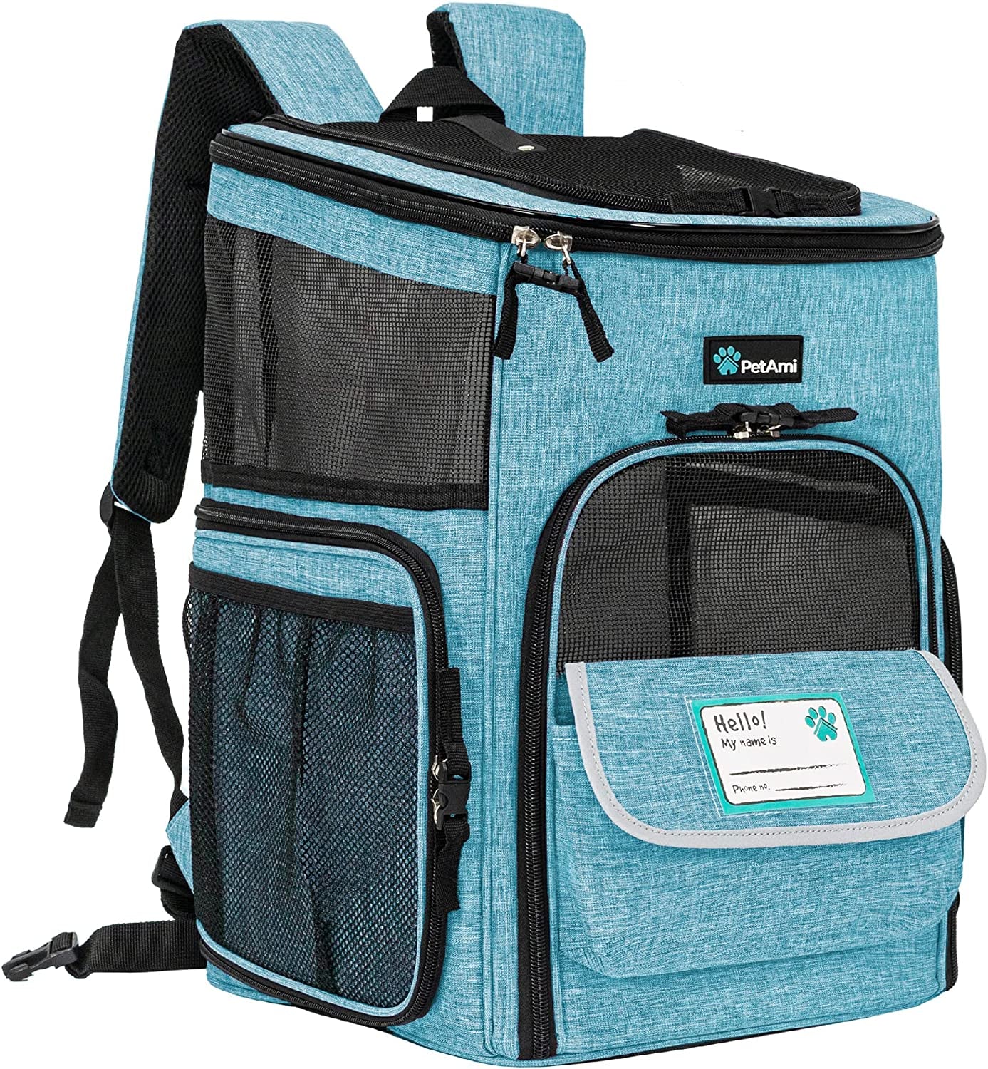 Airline-Approved Pet Backpack Carrier – for Cats & Small Dogs (Up to 18 lbs)