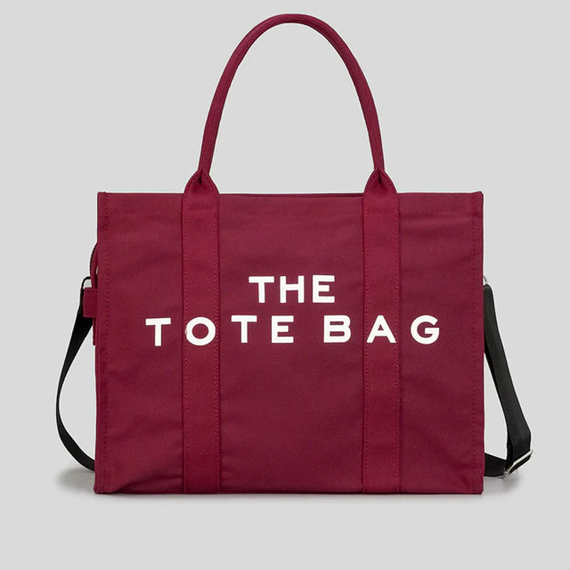 Chic “The Tote Bag” Canvas Shopper — Stylish & Functional
