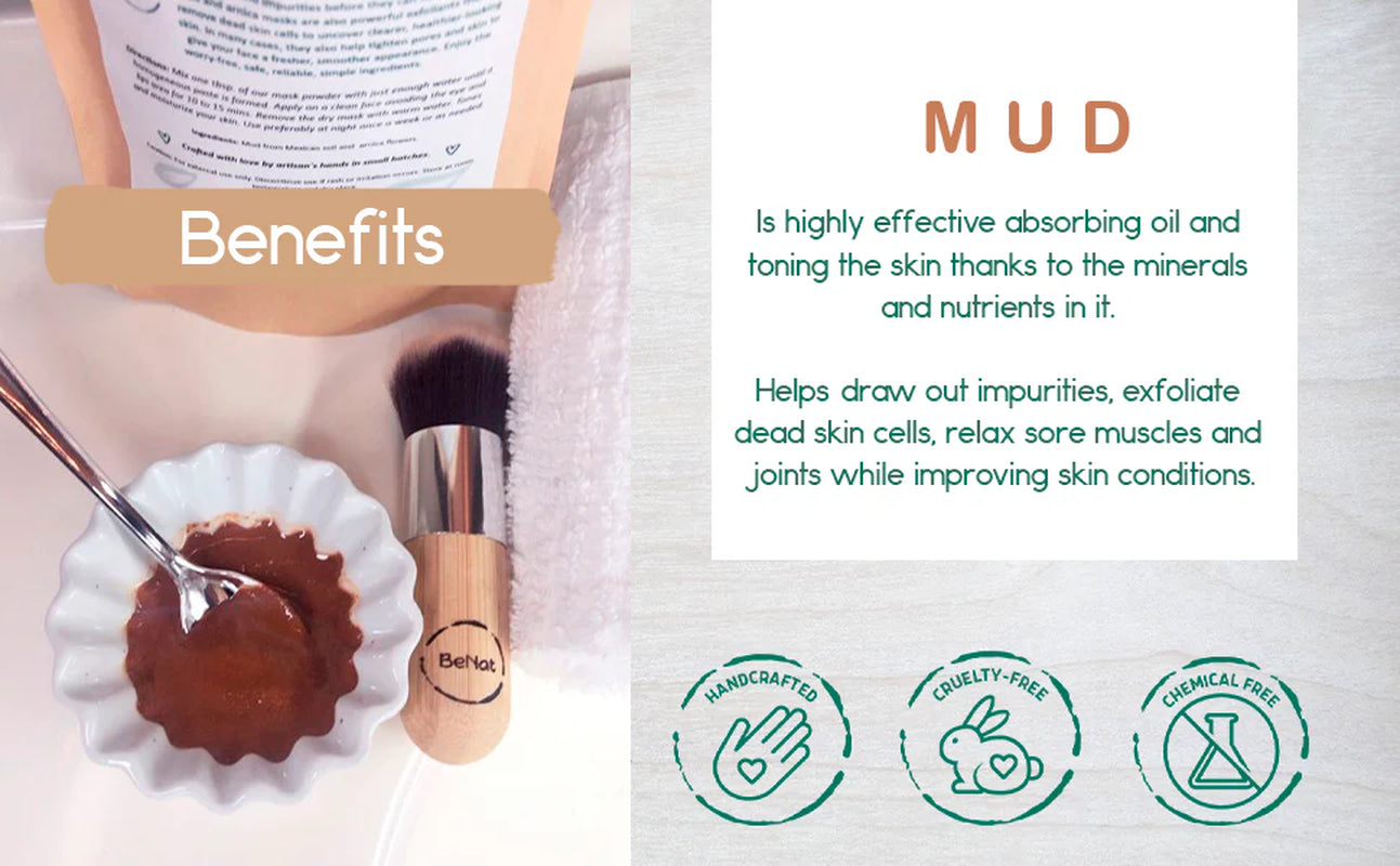 2-Pack Purifying Mud Face Masks with Arnica" 