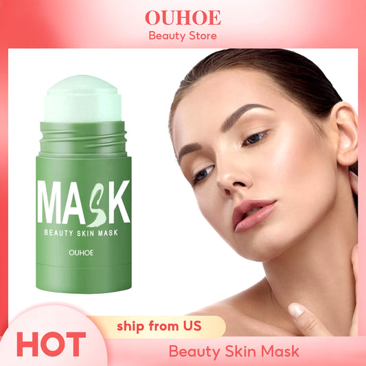  Organic Green Tea Mud Mask – Deep Cleans,  Controls Oil, and Hydrates 
