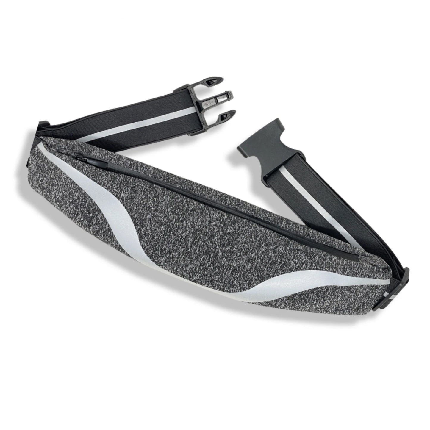 Water‑Resistant Running Belt with Reflective Strip