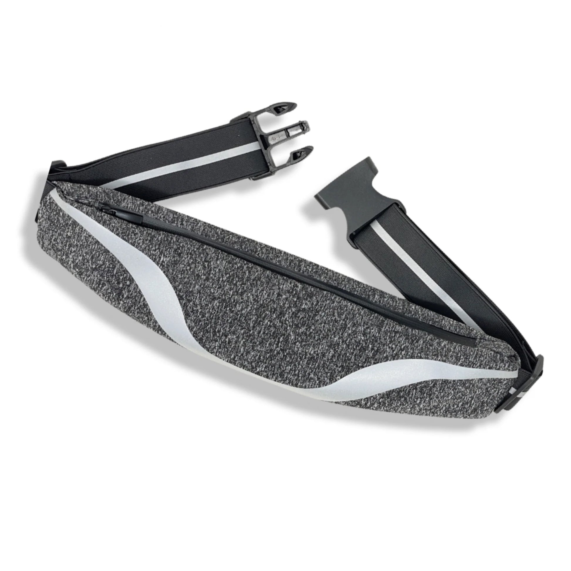 Water‑Resistant Running Belt with Reflective Strip