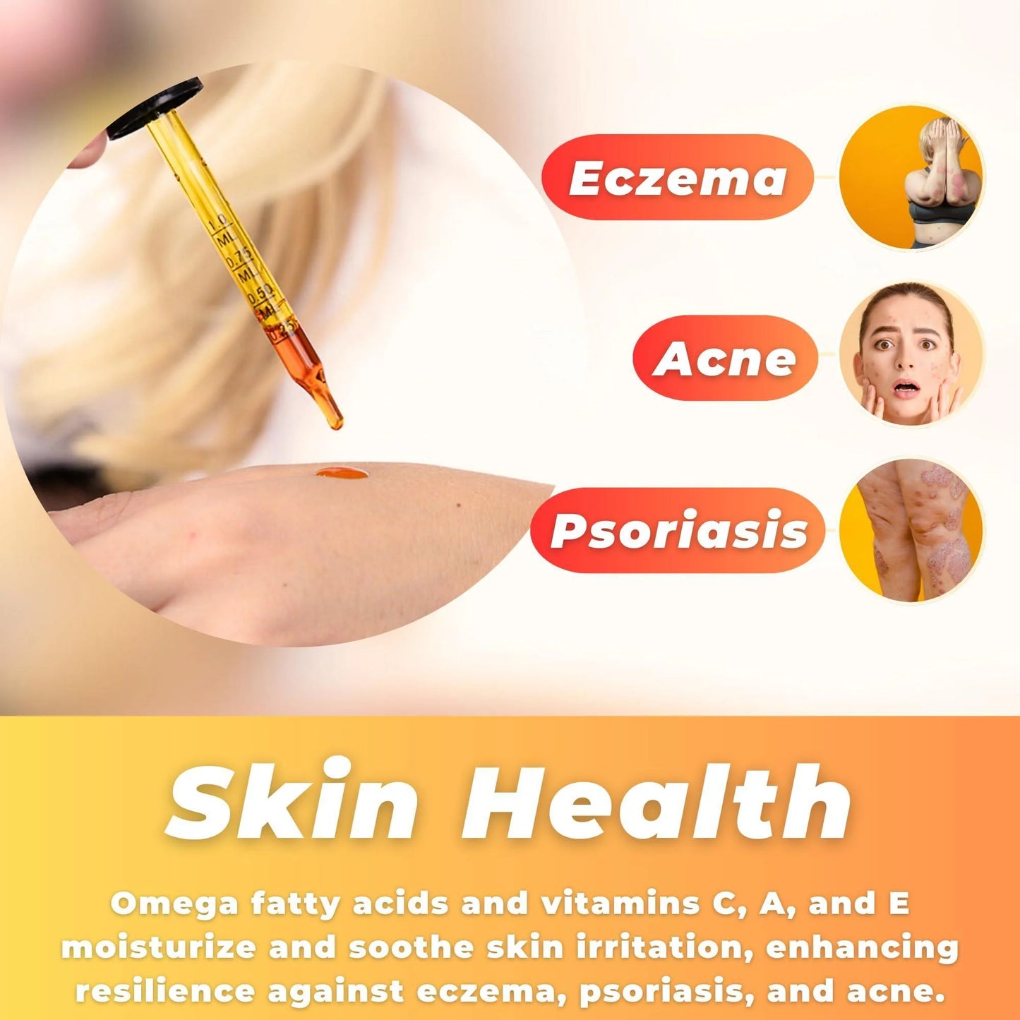 Organic Sea Buckthorn Oil – Cold-Pressed 2Fl Oz | For Face, Hair & Body  