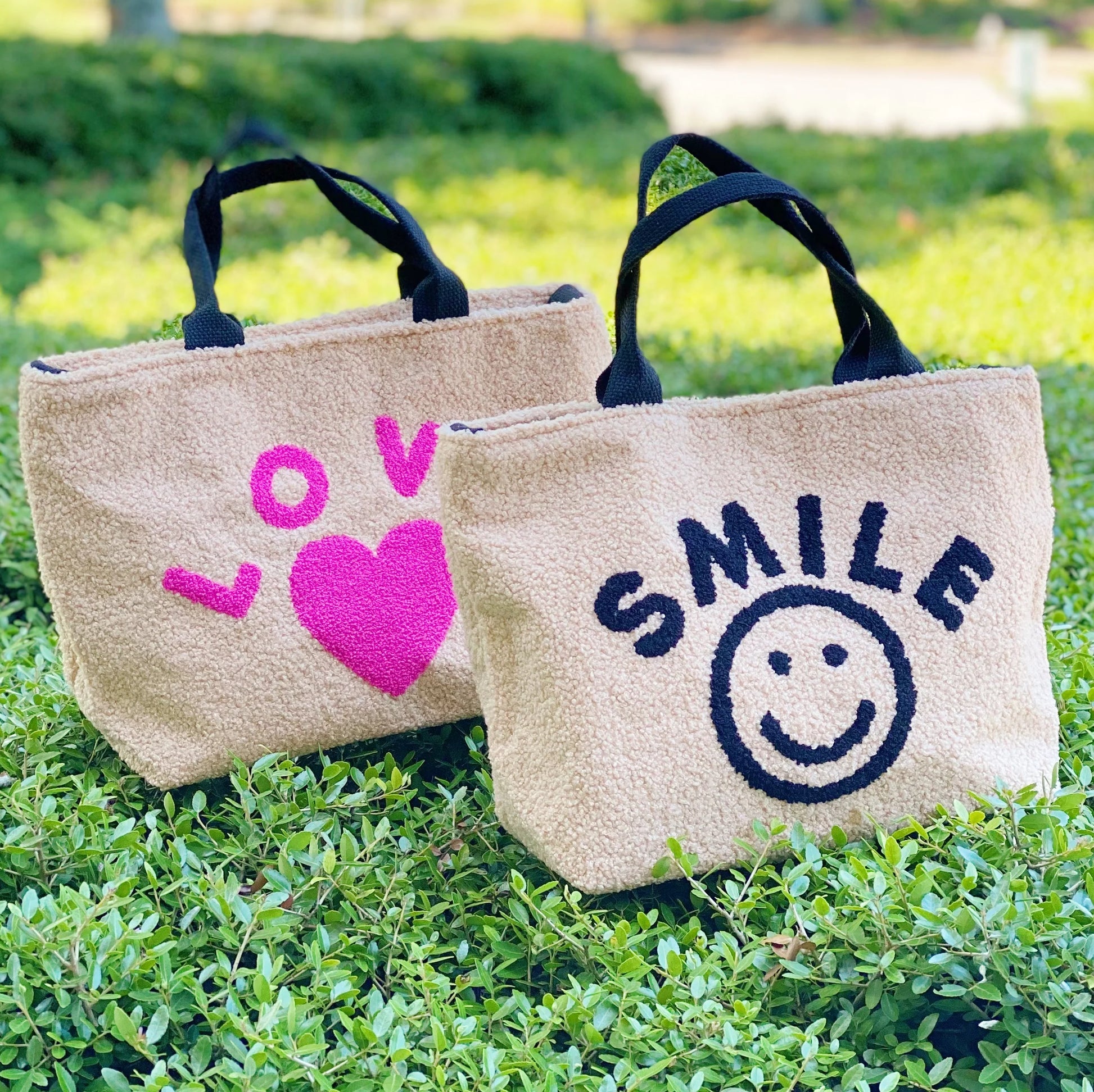 Love & Smile Cross Body Tote