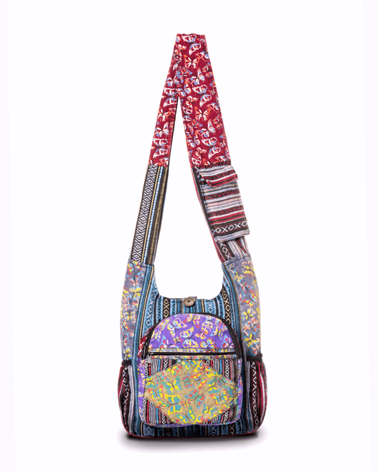Butterfly Design Hobo Bag