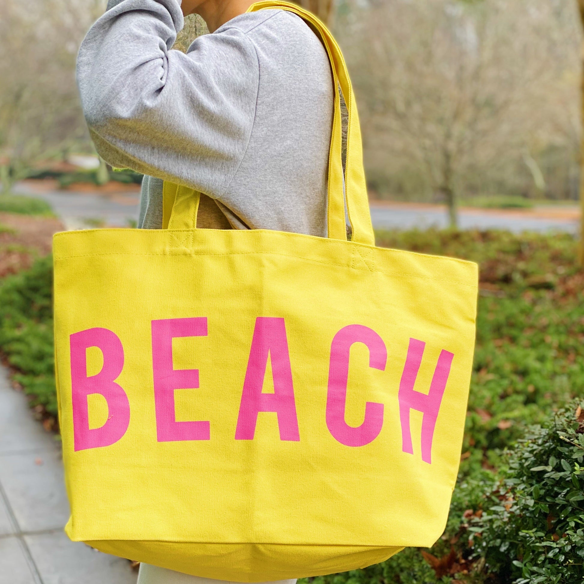 Beach Canvas Tote