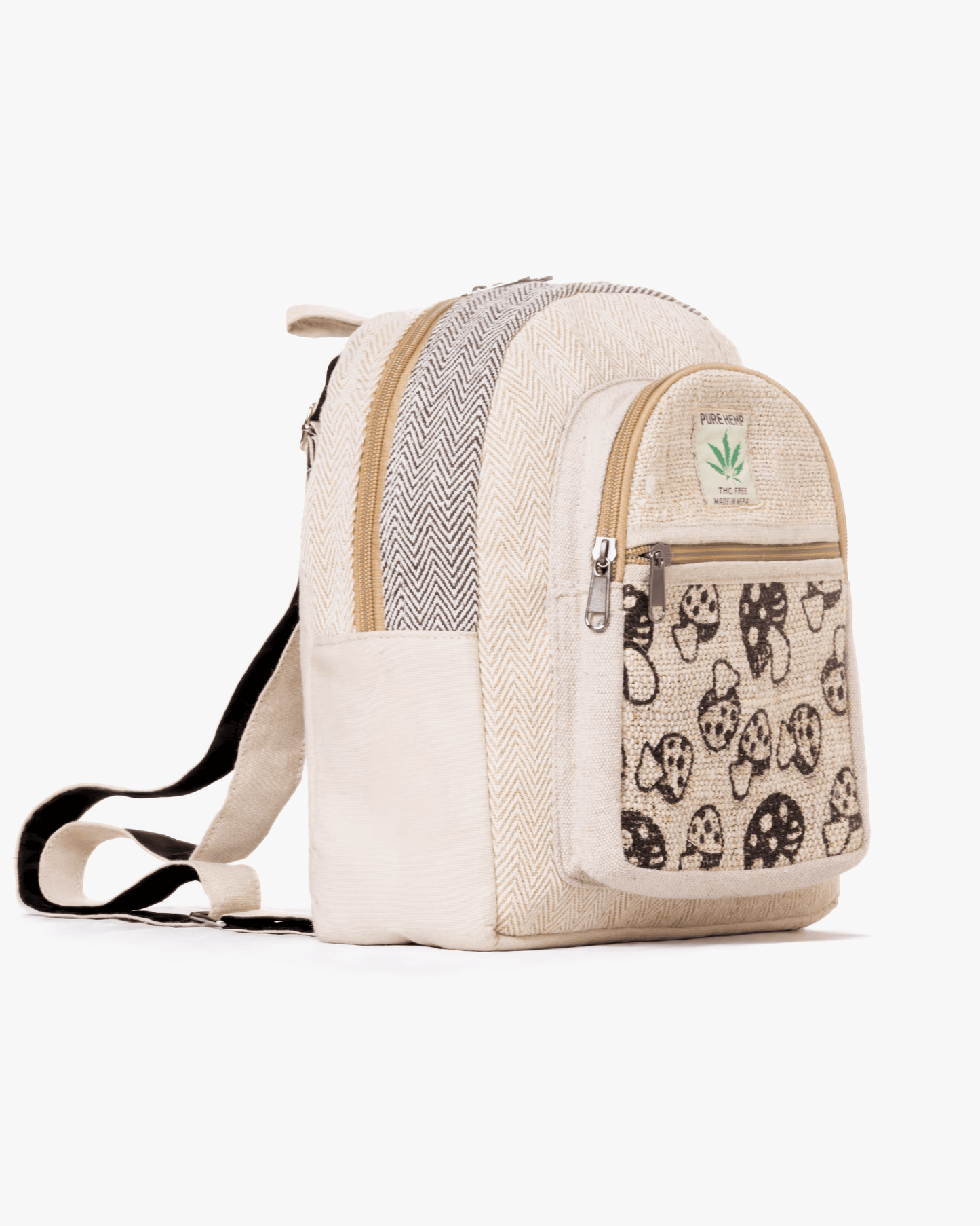 [Mini] Hemp Mushroom Backpack