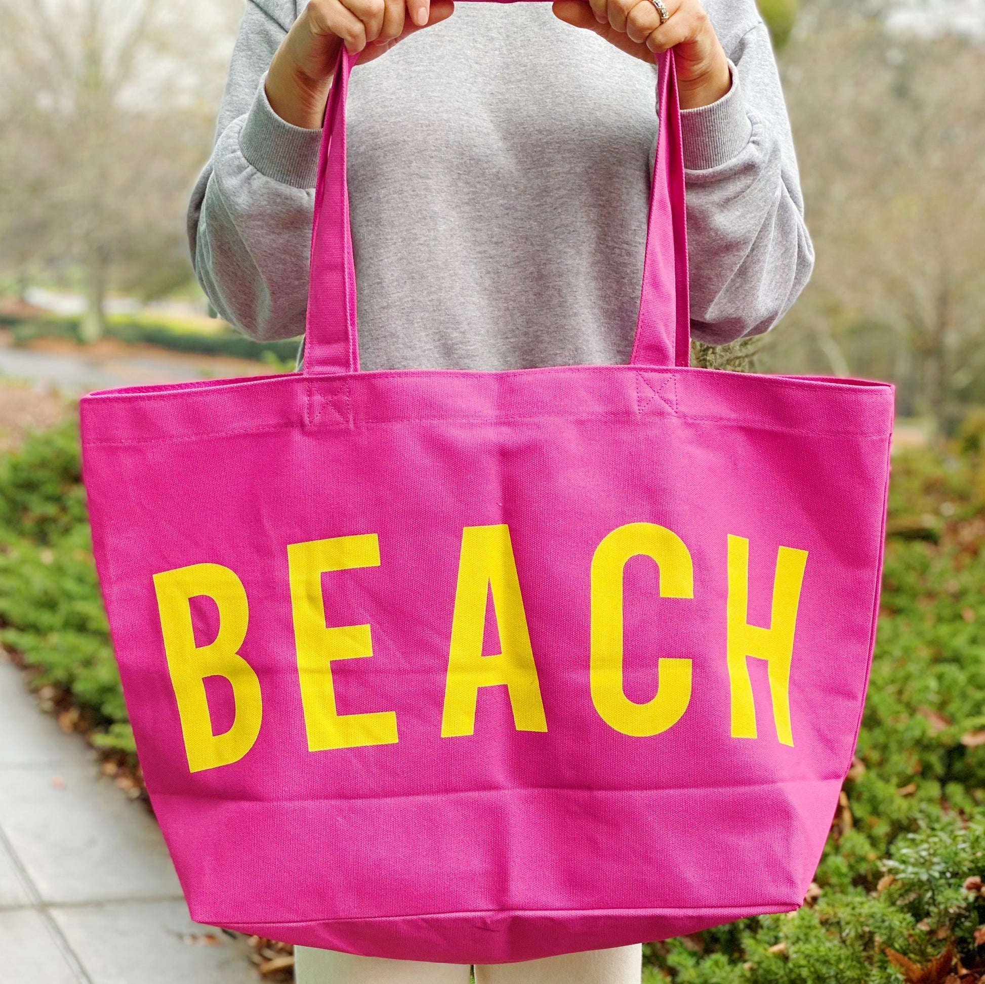 Beach Canvas Tote - | KSLotuslux