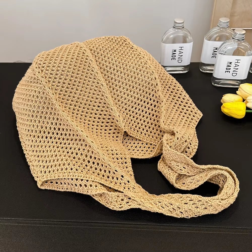 Boho-Chic Woven Straw Bag – Lightweight & Handmade, Perfect for Beach Days, Farmers Markets, or Everyday Use - | KSLotuslux