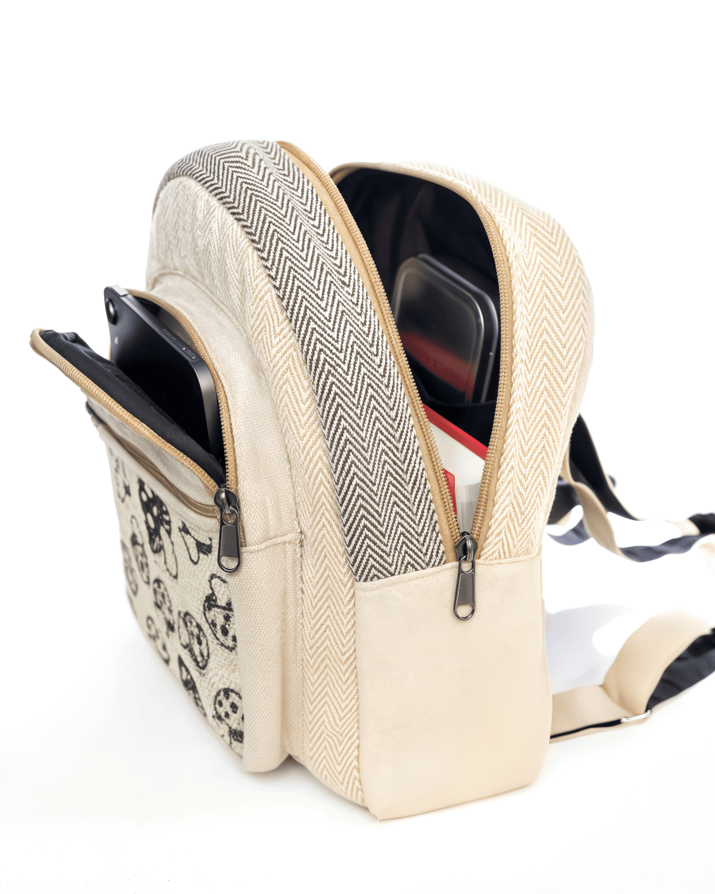 [Mini] Hemp Mushroom Backpack