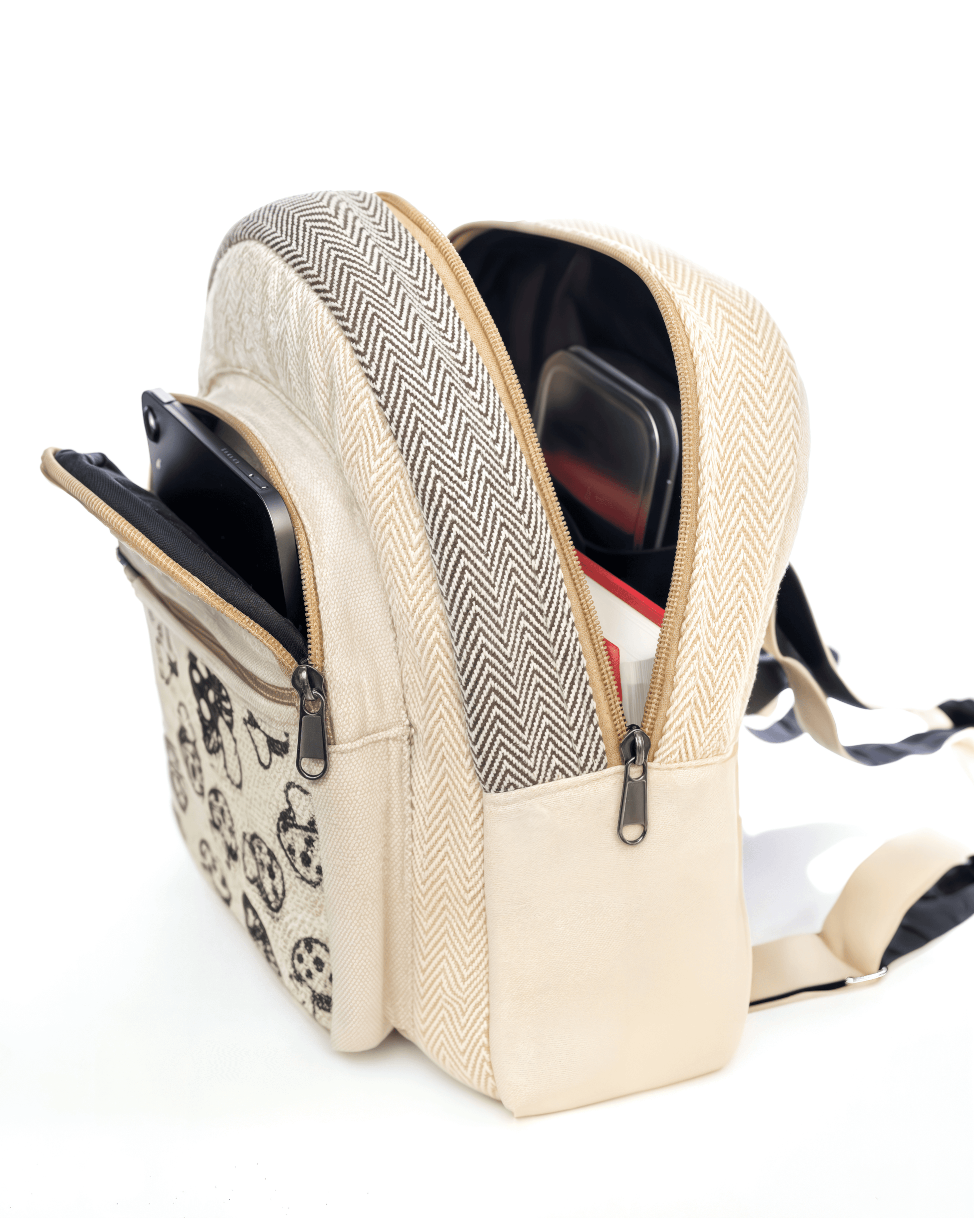 [Mini] Hemp Mushroom Backpack