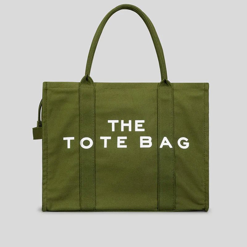 Chic “The Tote Bag” Canvas Shopper — Stylish & Functional - | KSLotuslux