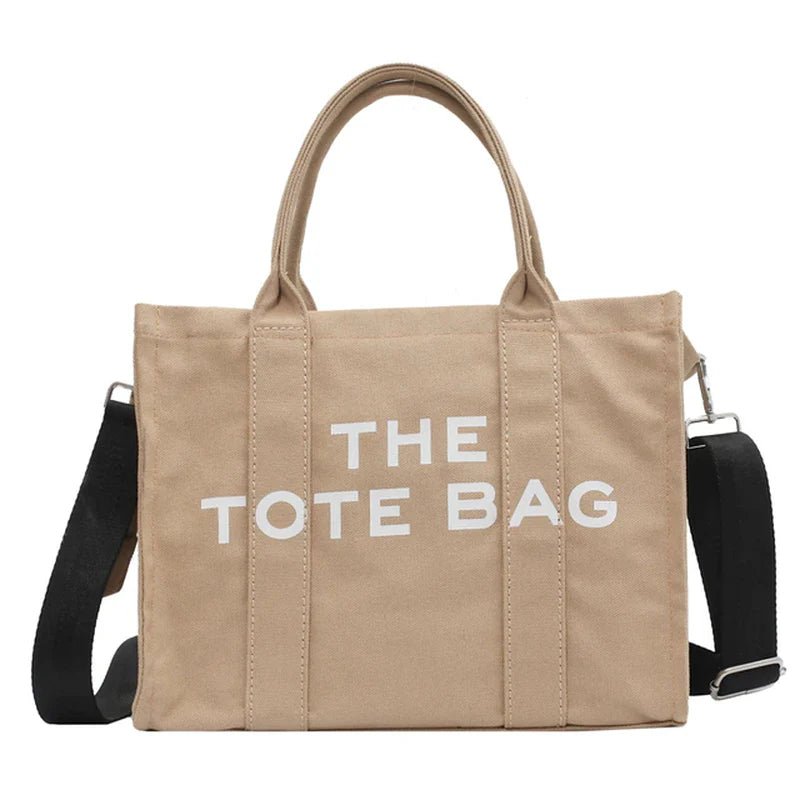 Chic “The Tote Bag” Canvas Shopper — Stylish & Functional - | KSLotuslux