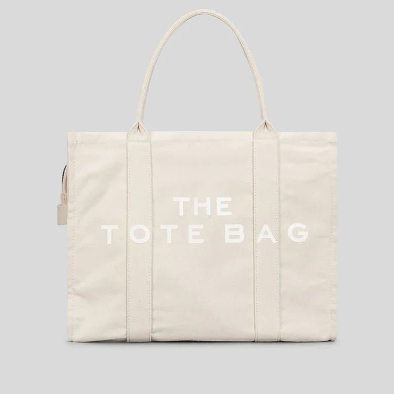Chic “The Tote Bag” Canvas Shopper — Stylish & Functional - | KSLotuslux