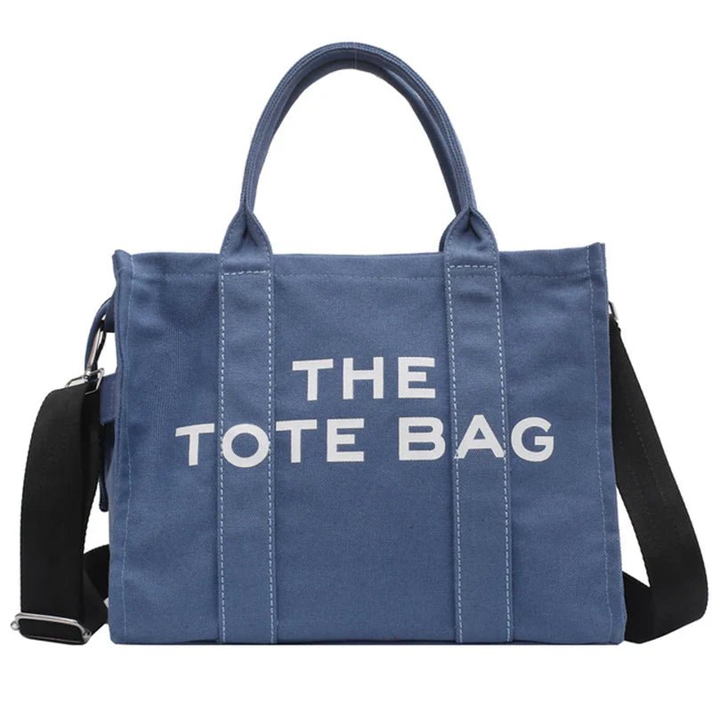 Chic “The Tote Bag” Canvas Shopper — Stylish & Functional - | KSLotuslux