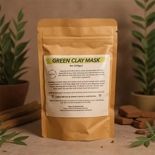Clarifying Green Clay Face Mask - Skincare | KSLotuslux