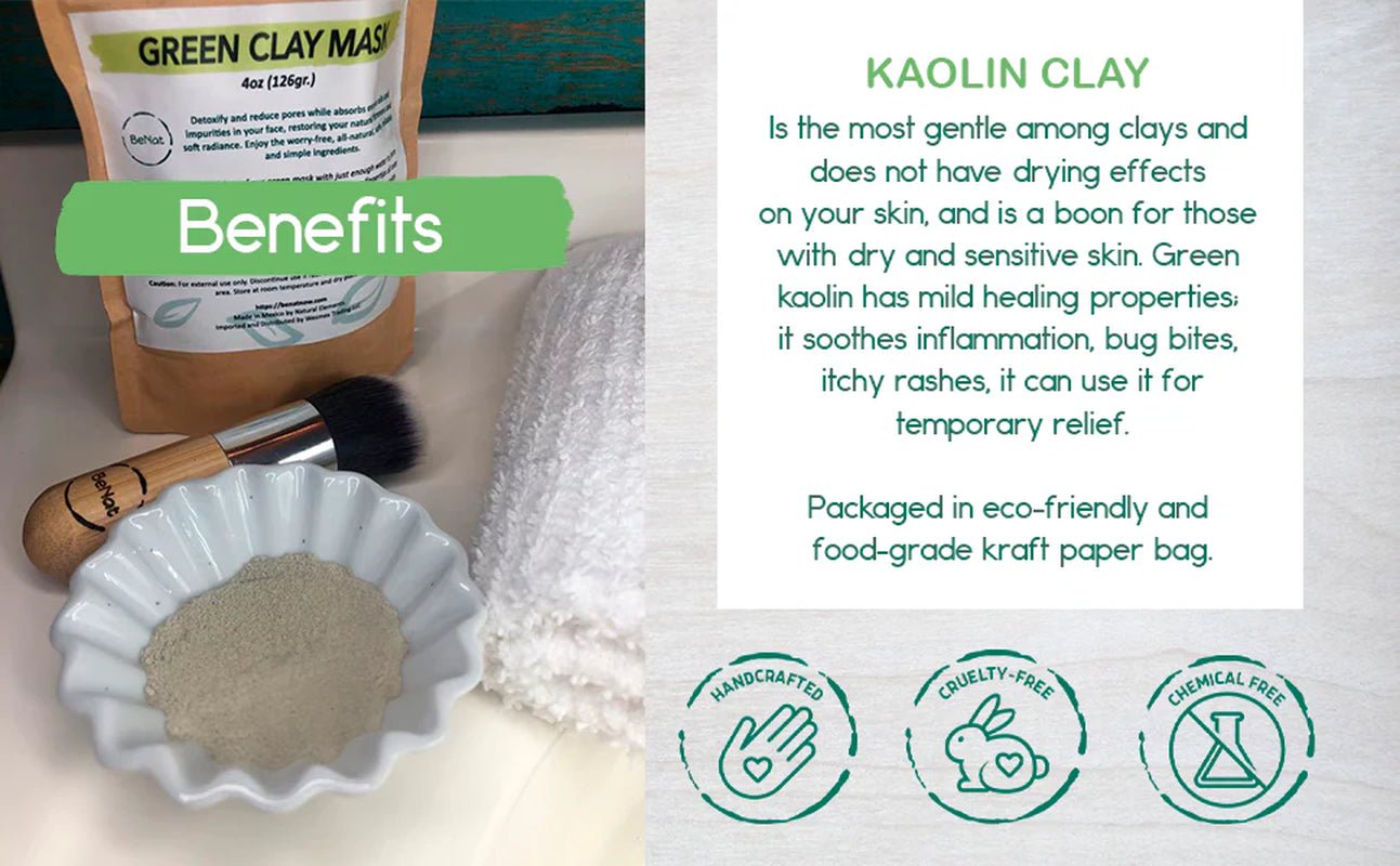 Clarifying Green Clay Face Mask - Skincare | KSLotuslux