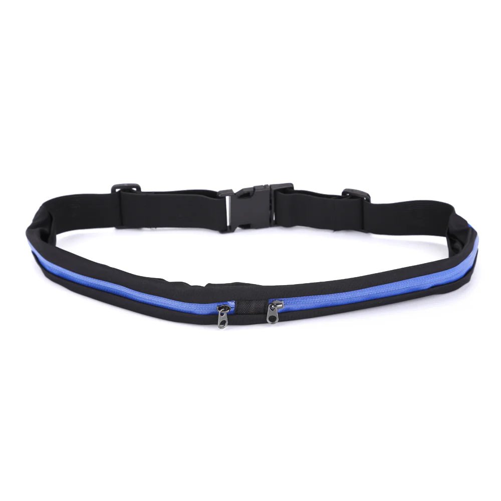 Dual Pocket Running Belt / Fanny Pack for Jogging, Cycling & Travel - | KSLotuslux