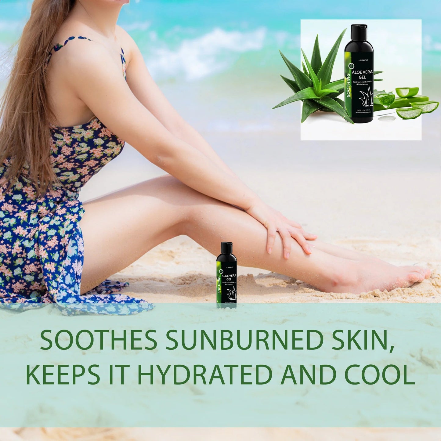 Natural Soothing Aloe Vera Gel - | KSLotuslux