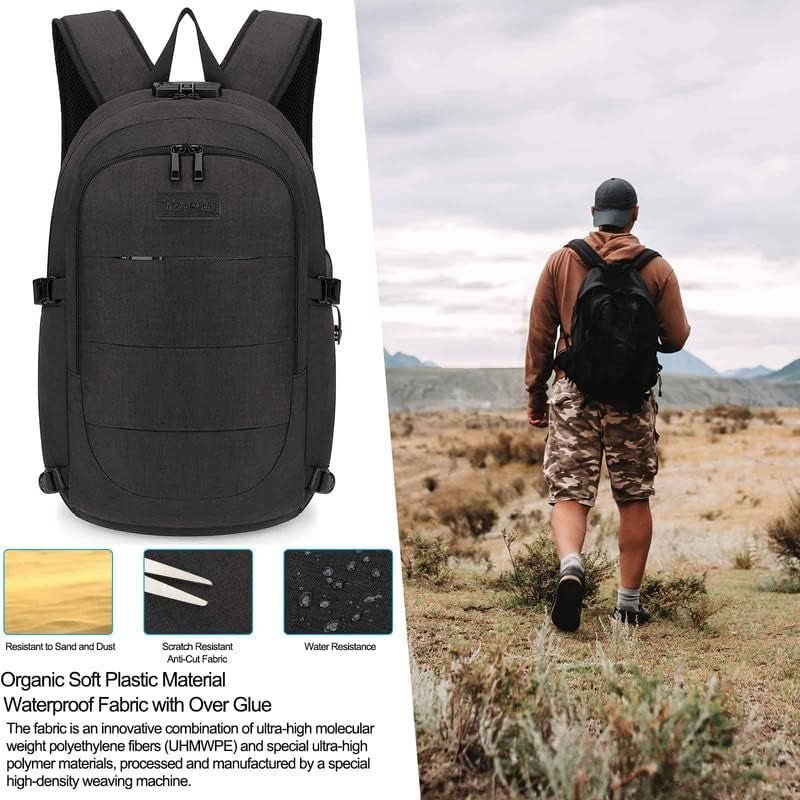 Travel Laptop Backpack – Water-Resistant, Anti-Theft Bag with USB Charging Port & Lock (Fits 15.6" Laptops) - | KSLotuslux