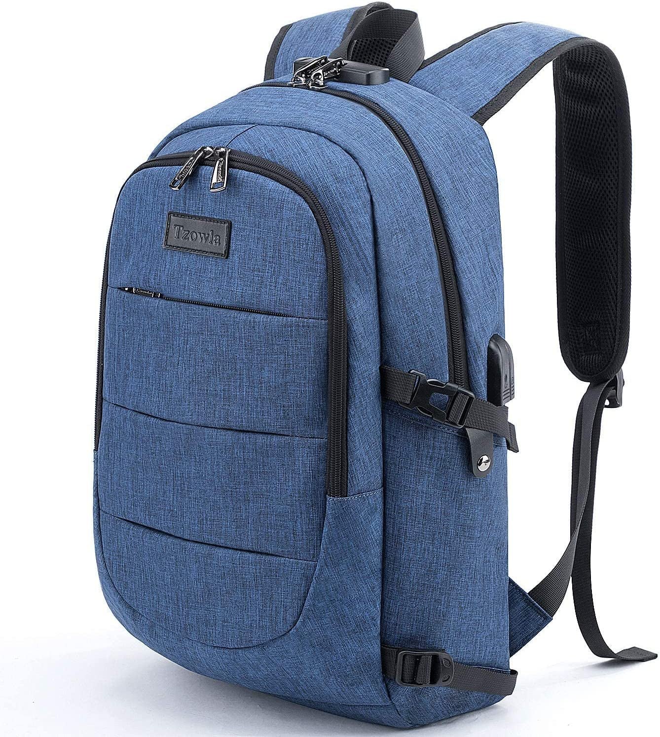 Travel Laptop Backpack – Water-Resistant, Anti-Theft Bag with USB Charging Port & Lock (Fits 15.6" Laptops) - | KSLotuslux