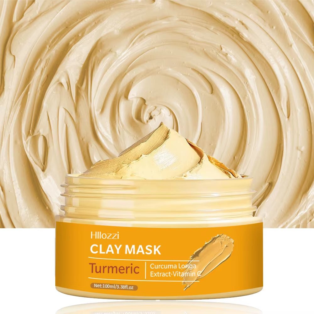 Turmeric Clay Face Mask for Dark Spots & Acne – Deep Cleansing & Skin Brightening - Skincare | KSLotuslux