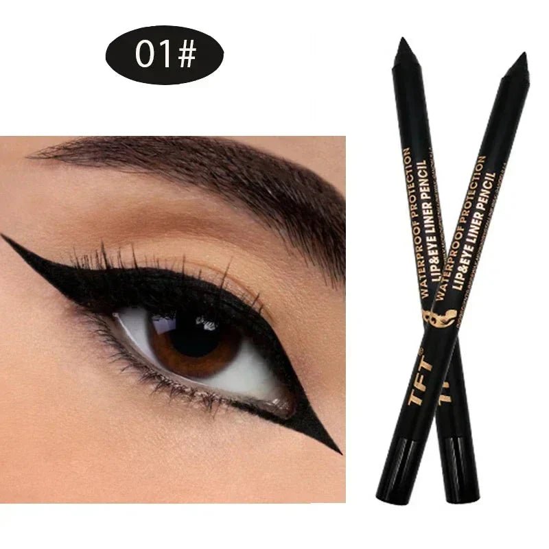 Waterproof Gel Eyeliner Pencil | Long-Lasting, High-Pigment Colors - | KSLotuslux