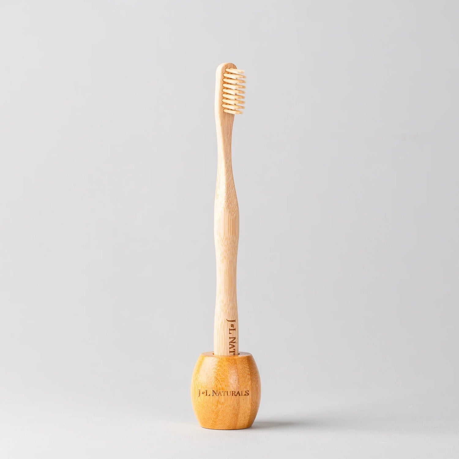 Wood Toothbrush Stand - | KSLotuslux
